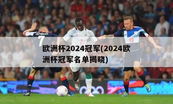 欧洲杯2024冠军(2024欧洲杯冠军名单揭晓)